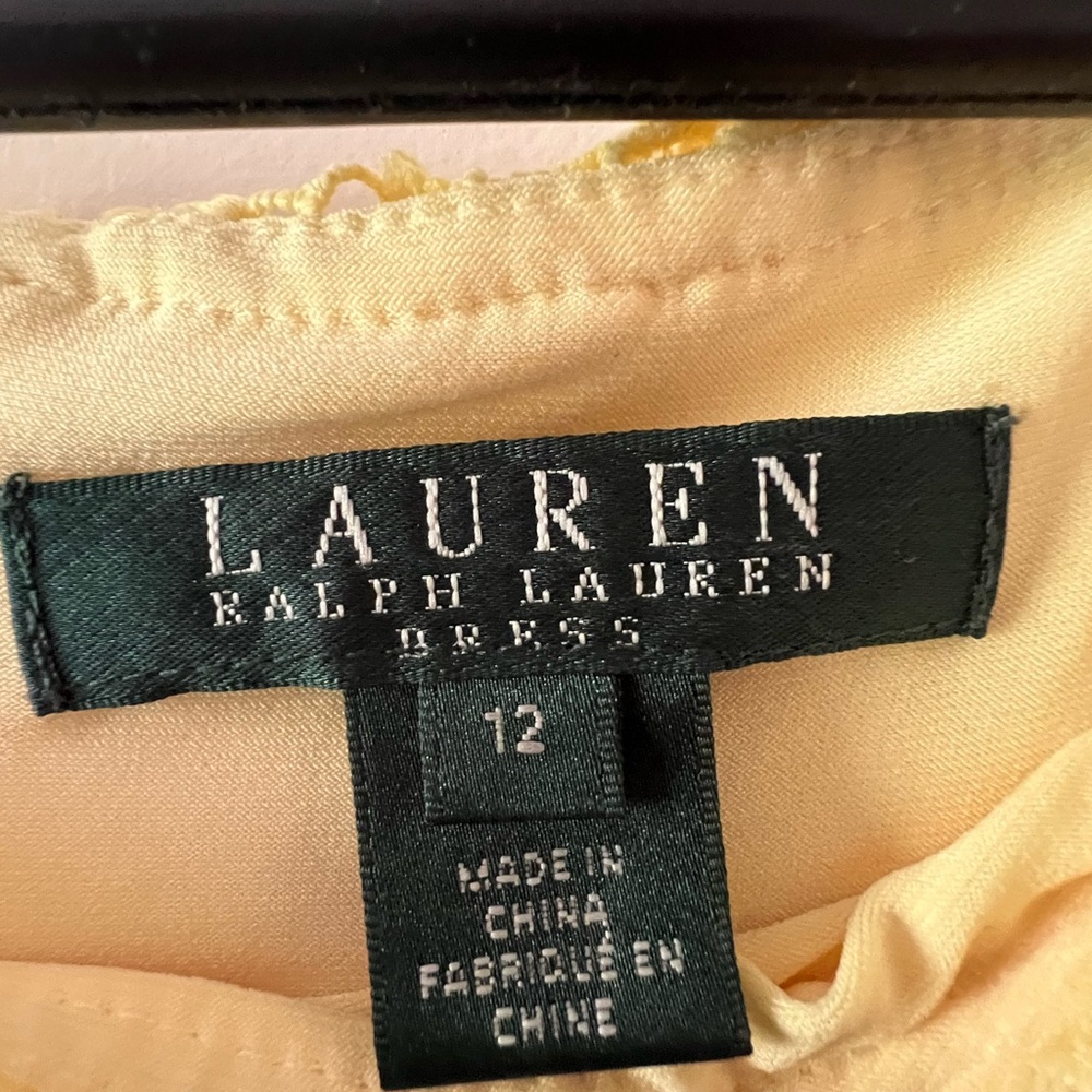 Lauren Ralph Lauren Cream Dress